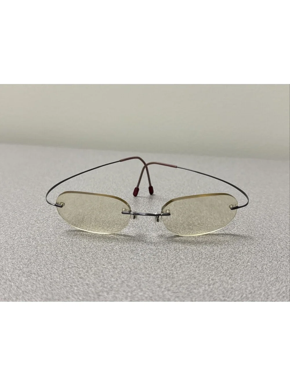 MARCHON AIRLOCK 2 Rimless Titanium Eyeglasses 720 12 Frames Only 140 *READ